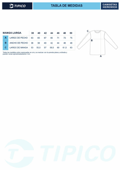 Pack x3 Camiseta deportiva Hidrowick en internet