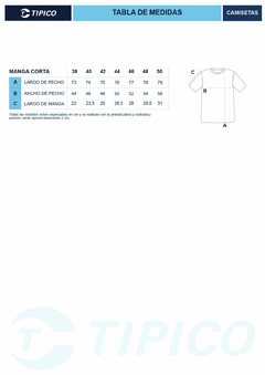 Pack x3 camiseta de interlock escote en V Art 1022 - comprar online
