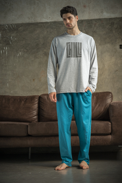 Pijama combinado, con estampa - ART 909 - comprar online