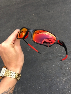 Oakley Juliet Carbon Ruby Iridium Sunglasses