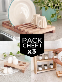 Pack Chef I x3