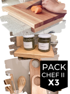Pack Chef II x3 - comprar online
