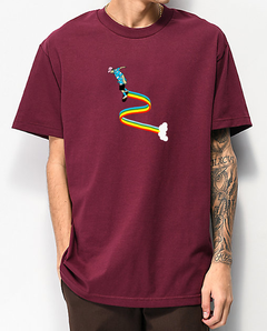 CAMISETA SKATE RAINBOW