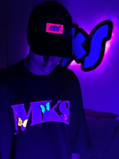 CAMISETA OVERSIZED PREMIUM MKS - TRIPPIN MKS BORBOLETA '' FLUORESCENTE UV '' - comprar online