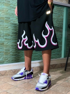 SHORTS TACTEL LEVE '' MKS FLAME PINK '' - MKS