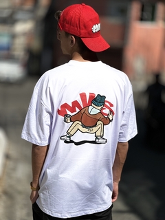 CAMISETA PREMIUM MKS - MKS GRAFITE BOMB RED - ESTAMPA FRENTE E COSTAS na internet