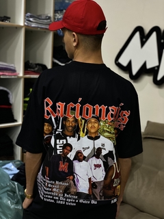 CAMISETA PREMIUM MKS - RACIONAIS MC’s - ESTAMPA FRENTE E COSTAS - comprar online