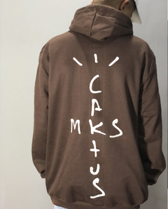 MOLETOM CACTUS MKS ON THE BACK - FRENTE E COSTAS