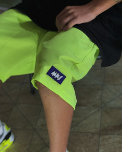 SHORTS VERDE NEON '' TAG '' - MKS