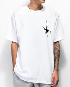 CAMISETA SPIDER FRENTE E ATRÁS