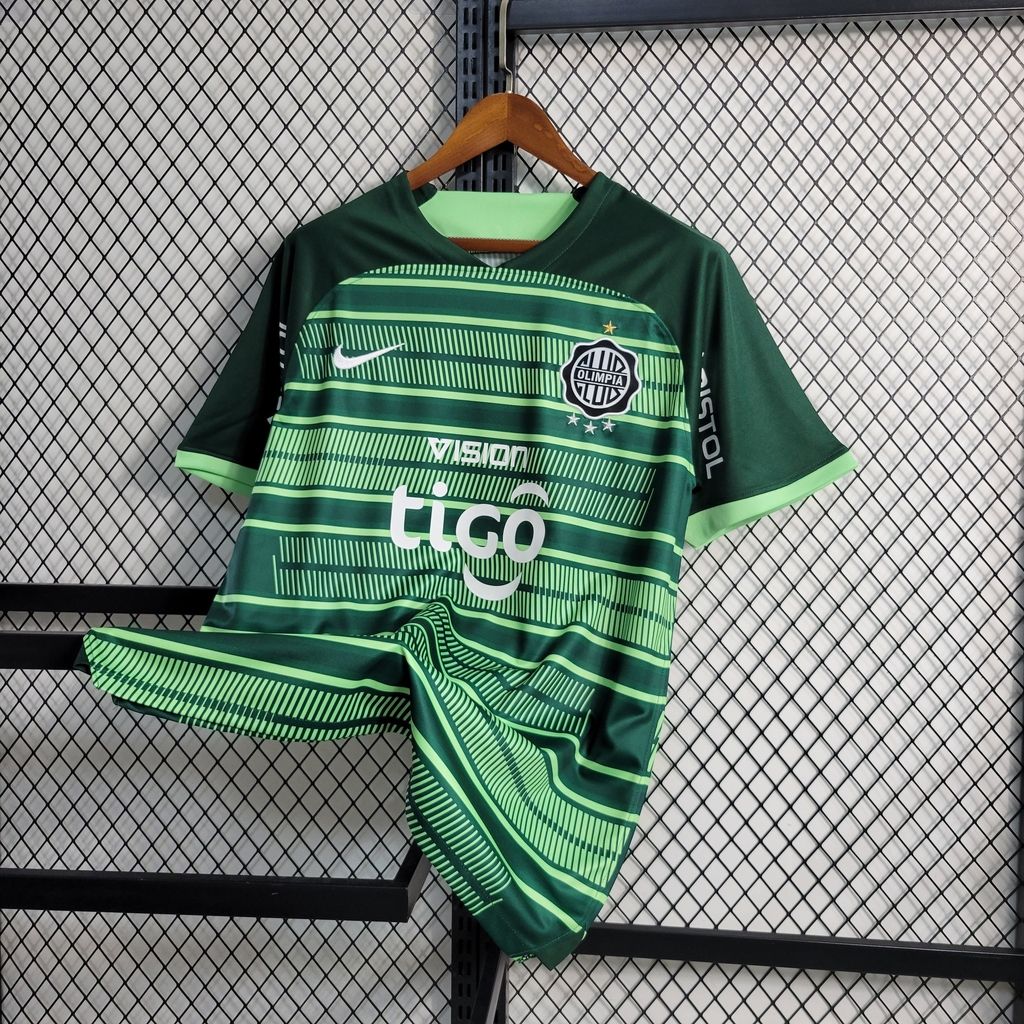 Camisa Club Olimpia Especial 22/23 - Nike - Verde