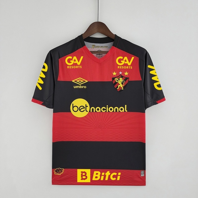 Camisa Sport Recife 2016 Dourada Sem Patrocínio Masculina - Malta