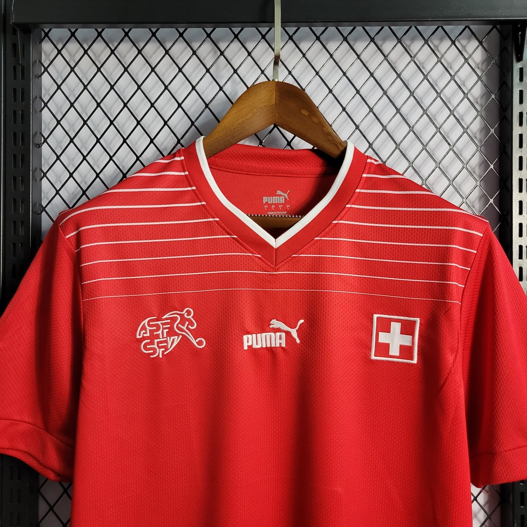 Camisa Seleção Suíça Copa do Mundo 2022