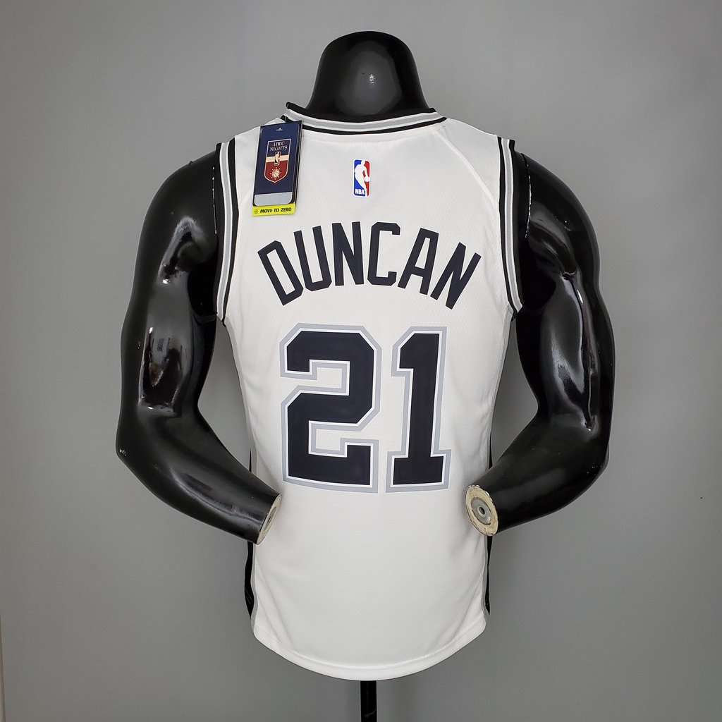Unisex Nike White San Antonio Spurs Swingman Custom Jersey - Association Edition Size: Medium