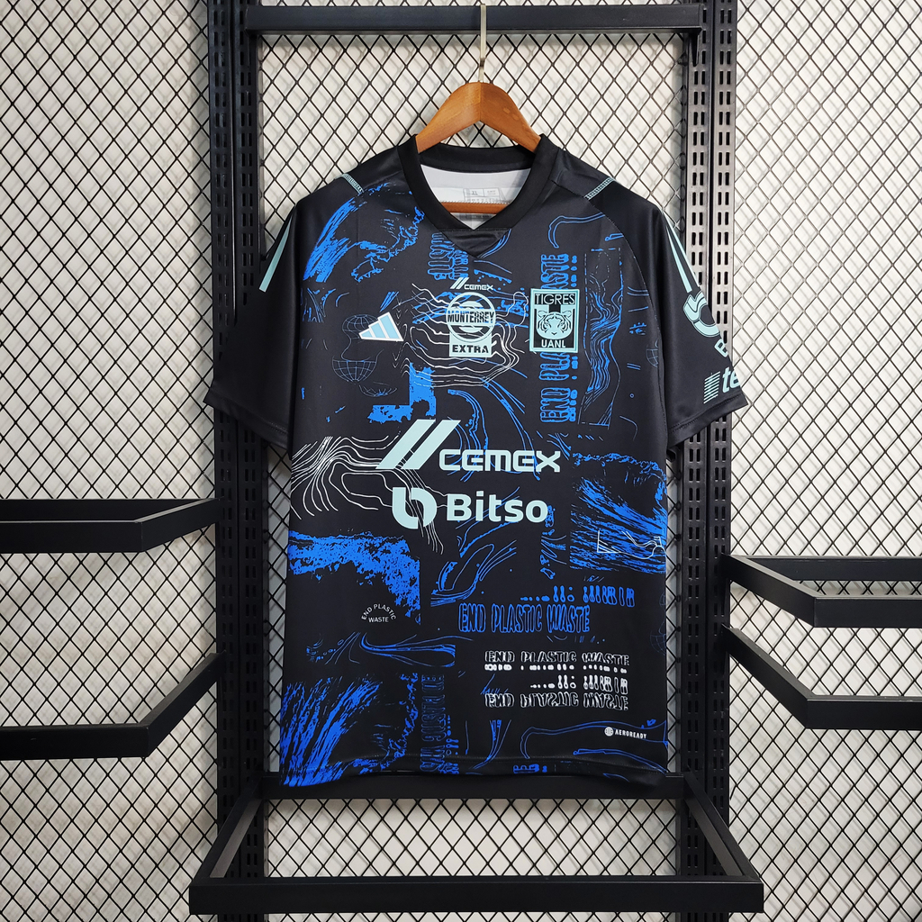 Camisa Tigres UANL Dia da Terra 23 24