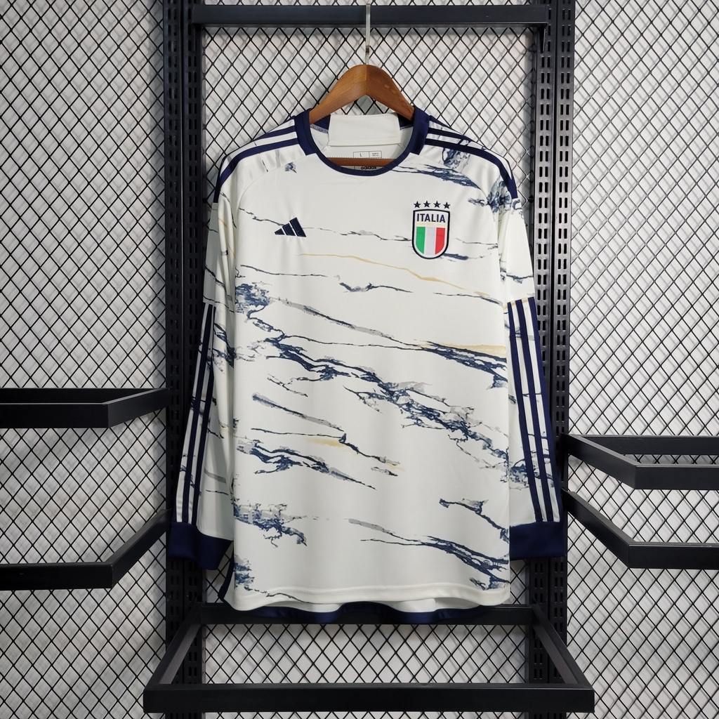 Camisa Seleção Itália II Manga Longa - 2023