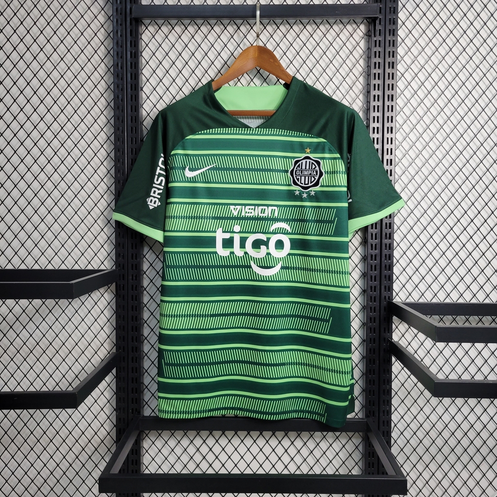 camisa Club Olimpia 22/23 - Nike - Branca