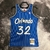 Regata Orlando Magic Shaquille O'Neal Mitchell & Ness Black 1994-95 Hardwood Classics Swingman Throwback Jersey