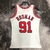 Imagem do Regata Chicago Bulls Mitchell & Ness White 1997-98 Hardwood Classics Authentic Player Jersey