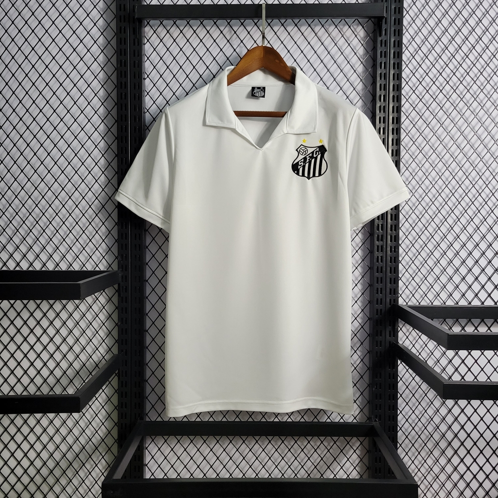 Camisa Retro Santos - 1970 - ClubsStar Imports