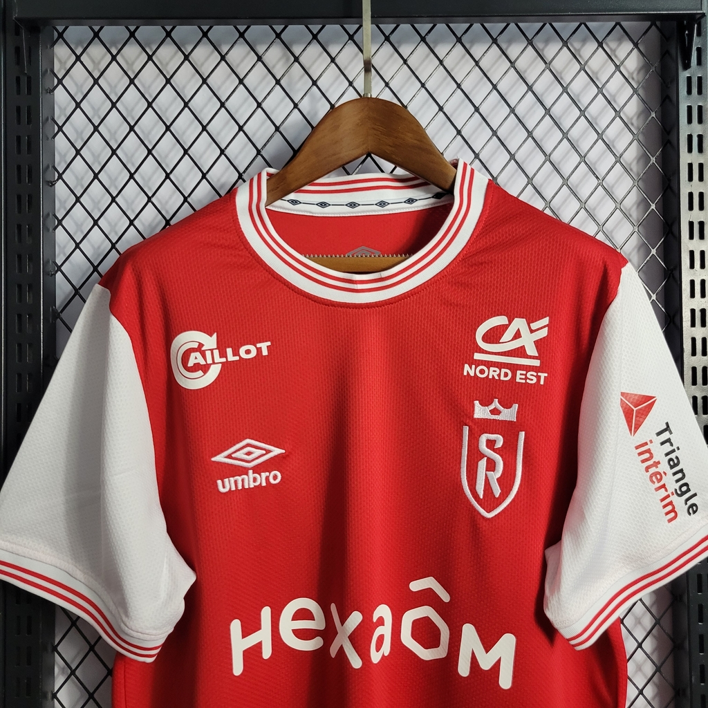 Camisa Stade Reims - 22/23 - ClubsStar Imports