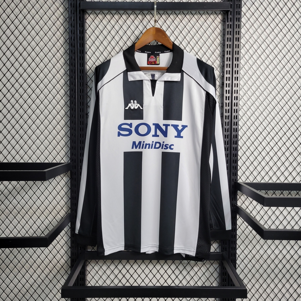 Camisa Retro Juventus Manga Longa - 97/98