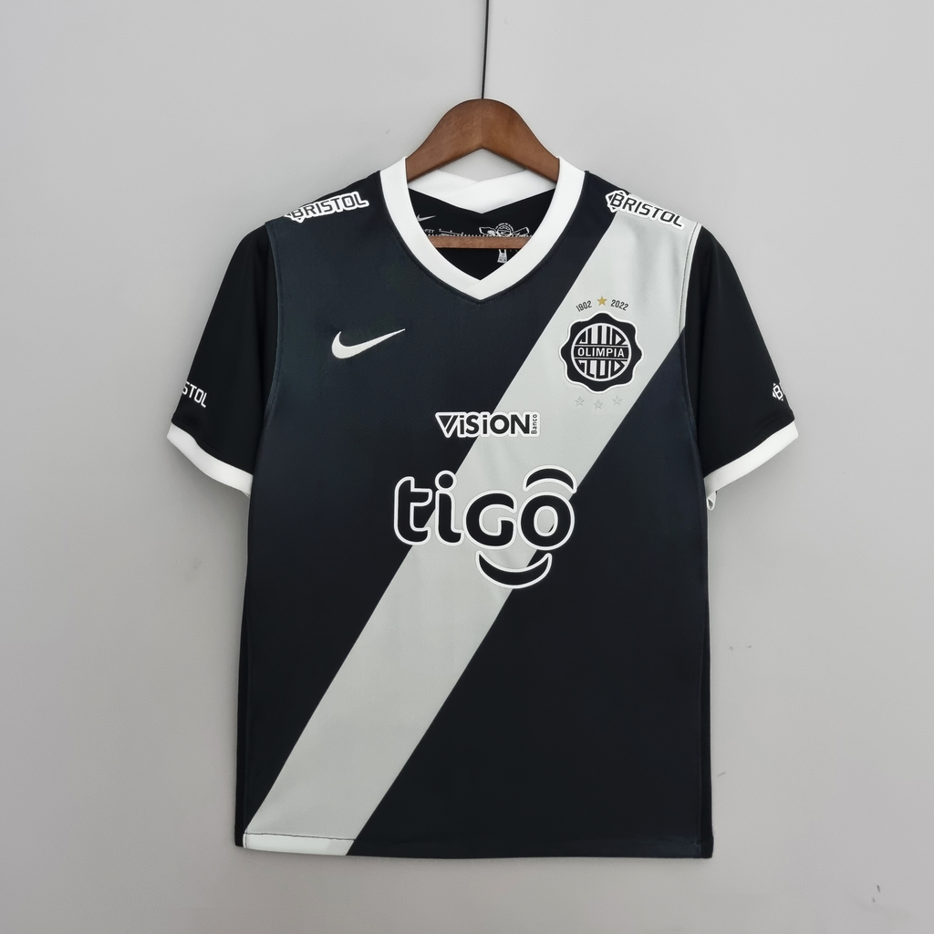 camisa Club Olimpia 22/23 - Nike - Branca