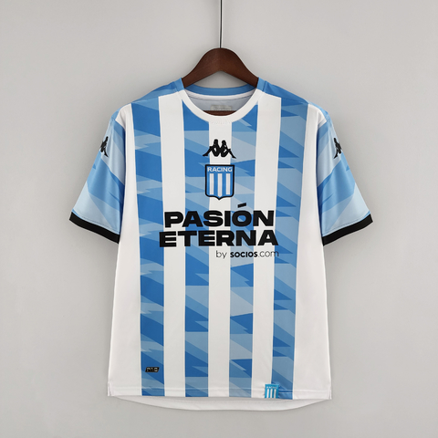 Camisa de Racing Club I Futebol Camiseta 2022/23 cód KL7459