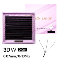 Fios Arison Lashes W 3D 0.07 Mix 8 ao 13mm