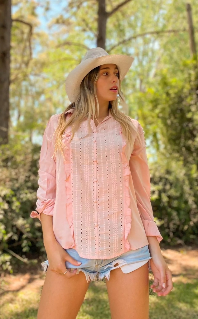 Camisas de broderie hot sale