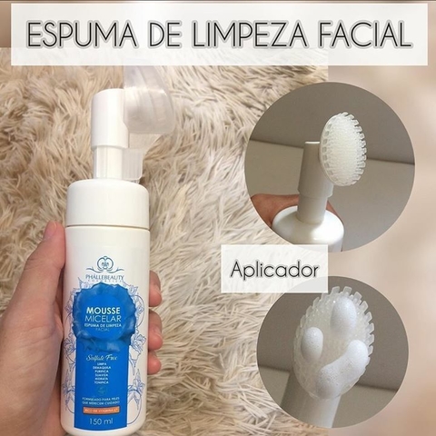 Espuma de Limpeza Facial Phállebeauty - Ousada Make