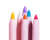 Lápis Retrátil Colorido - Melu - Ousada Make e Cosméticos Distribuidora