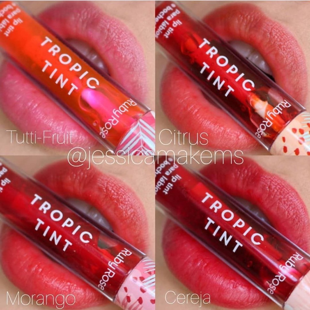 Lip Tint Trópico - Ruby Rose - Ousada Make
