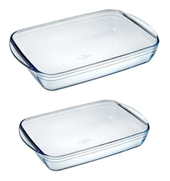 Set Fuentes Tipo Pyrex O Cuisine Ideal Horno Freezer