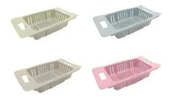 Escurridor Extensible Bacha Cocina Vegetales Plastico - tienda online