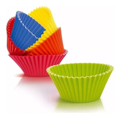 Moldes Silicona Minis X6 Cupcakes Muffin Pirotines - comprar online