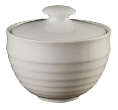 Azucarera De Porcelana Con Tapa 9 Cm