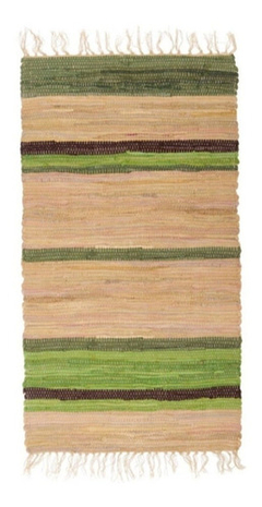 Alfombra De Algodón Costado Cama Ambiente Deco 60 X 90 Cm