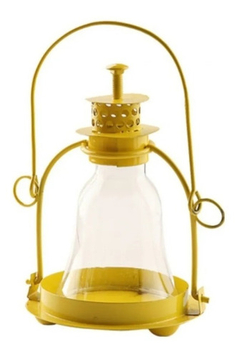 Farol Campana Amarillo 17 Cm