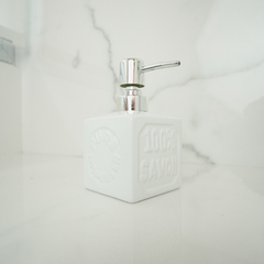 Dispenser Baño Cuadrado Ceramica - comprar online