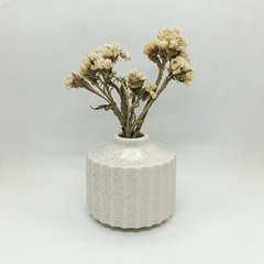 florero de cerámica artesanal