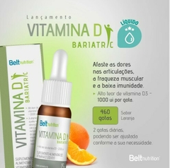 Belt Vitamina D Bariatric Líquida (2.000UI cada 2 gotas) - comprar online