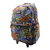 MOCHILA CRESKO 18" C/CARRITO HARRY POTTER PARCHES (HP304) - comprar online