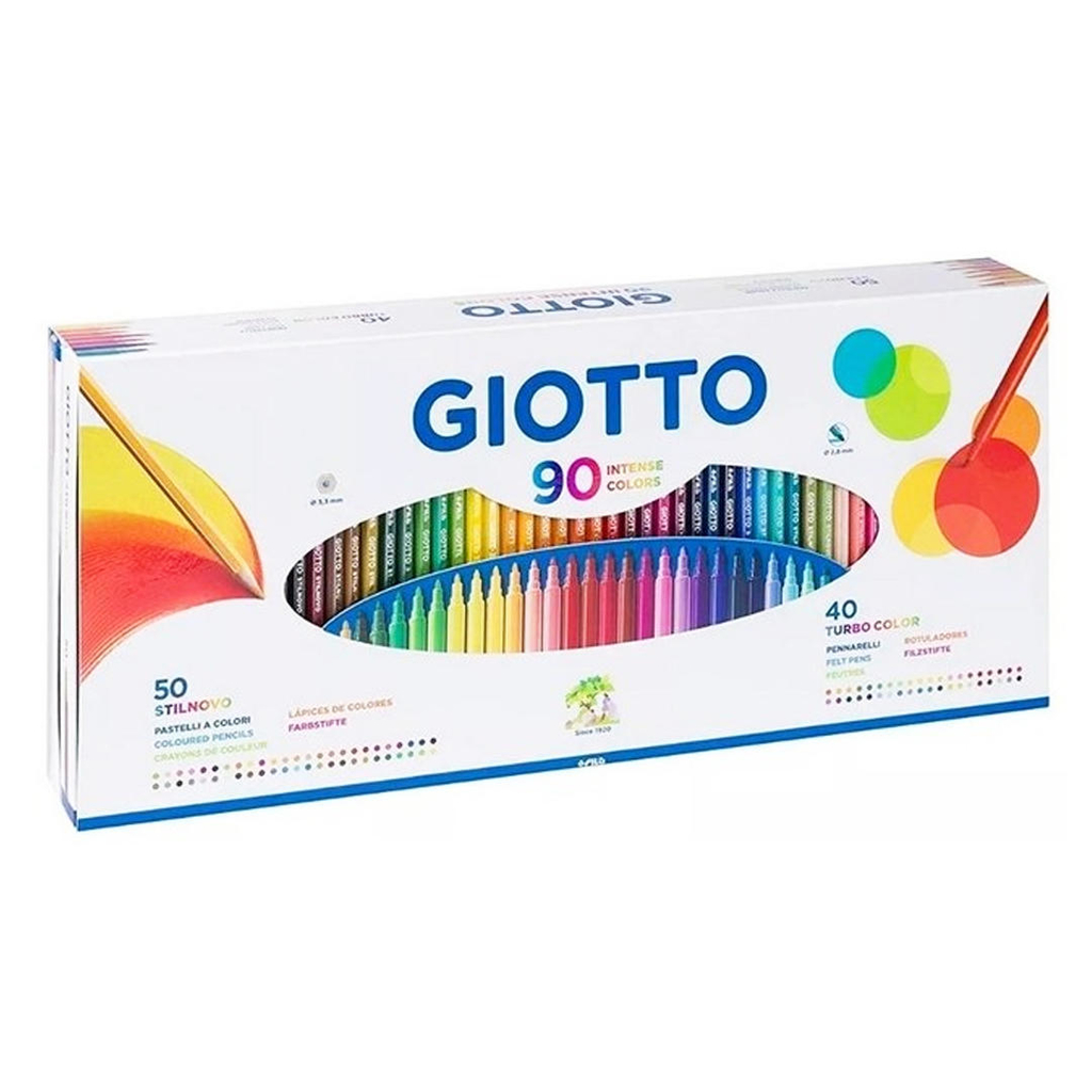 Lapices de colores acuarelables Stilnovo x24 unidades Giotto