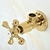 Registro Dourado Ouro Vintage para Ducha Higiênica e Vaso 60140G2