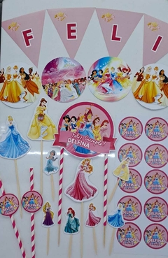 Kit de decoración "Princesas de Disney"