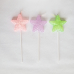 VELAS ESTRELLAS PASTELES en internet