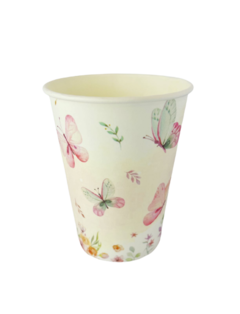 VASO POLIPAPEL MARIPOSAS - comprar online