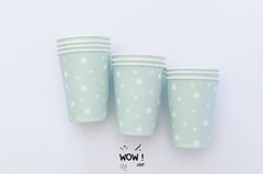 Vaso Cielo y Estrellas x 10