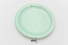 Plato Estrellas plateadas - comprar online